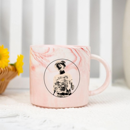 Discover Tragically Hip Gord Downie Marble Mugs