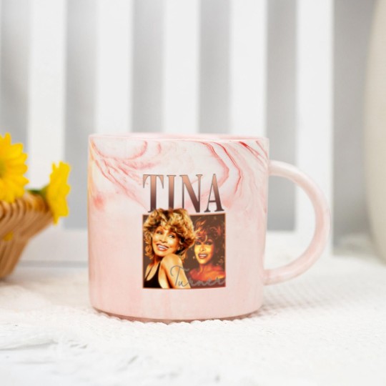 Discover Tina Turner Marble Mugs Vintage Singer Retro Tina Turner Marble Mugs Tina Turner