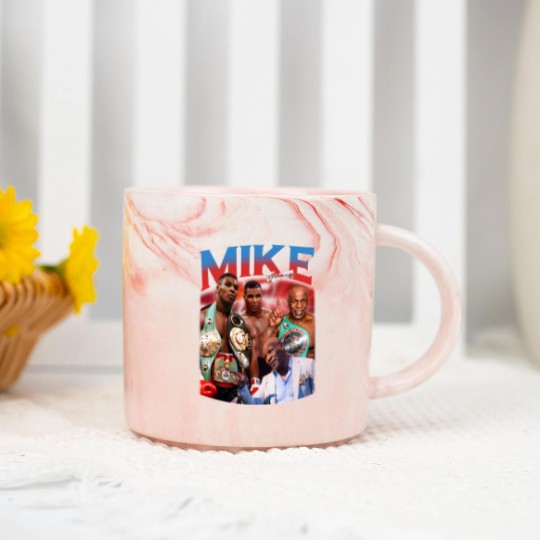 Discover Vintage Mike Tyson Iron Mike Marble Mugs