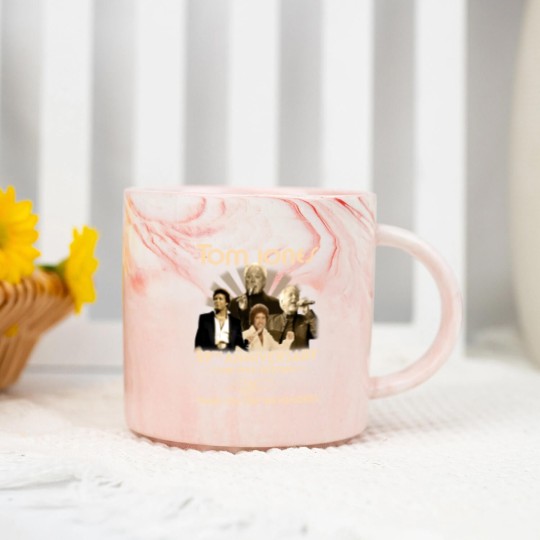 Discover Tom Jones 59th Anniversary Marble Mugs, Tom Jones Marble Mugs