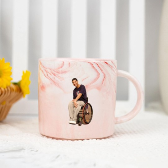 Discover Wheelchair Jimmy Marble Mugs