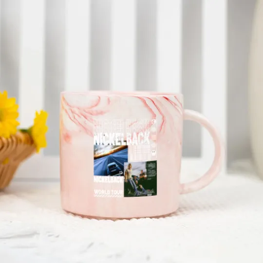 Discover Nickelback Music Marble Mugs, Nickelback Merch Vintage Get Rollin' Tour 2023