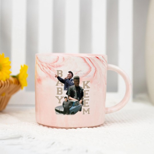 Discover Baby Keem  Marble Mugs, Baby Keem  Graphic Marble Mugs Album Merch,