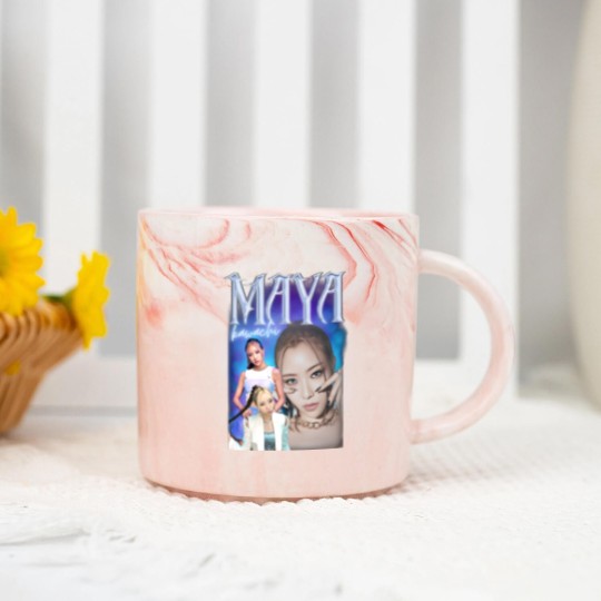 Discover XG Maya Retro graphic 90s Marble Mugs