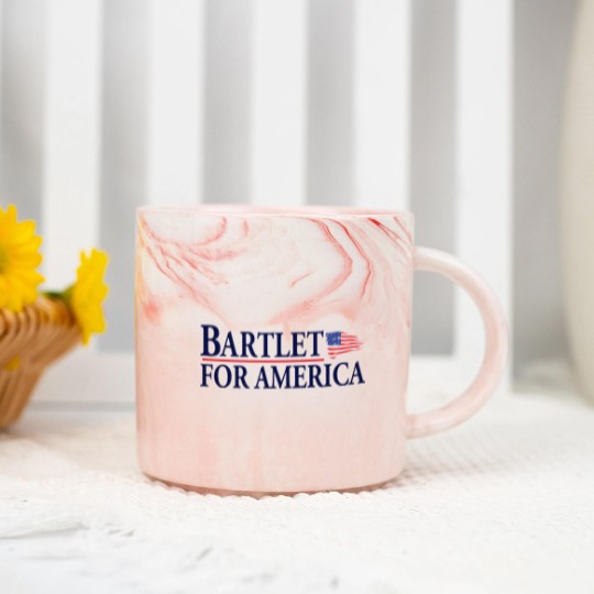 Discover West Wing Bartlet For America Marble Mugs