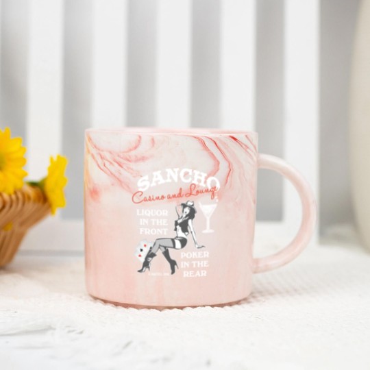Discover Sancho casino and lounge Liquor in the front Marble Mugs