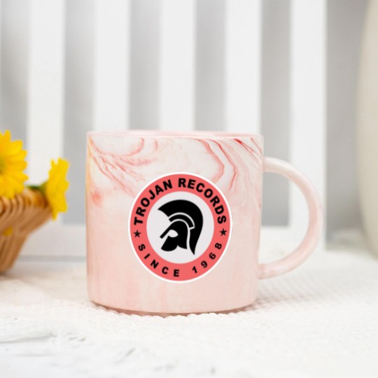 Discover Trojan records - since 1968 Marble Mugs