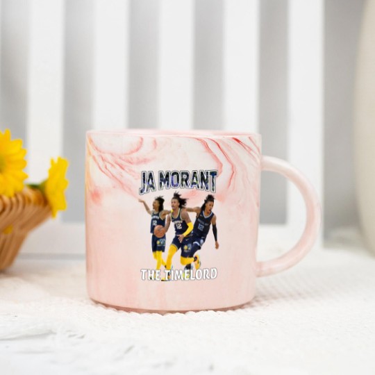 Discover The Timelord Ja Morant Memphis Grizzlies Ja Morant Marble Mugs, Morant Marble Mugs, Ja Morant Grizzlies