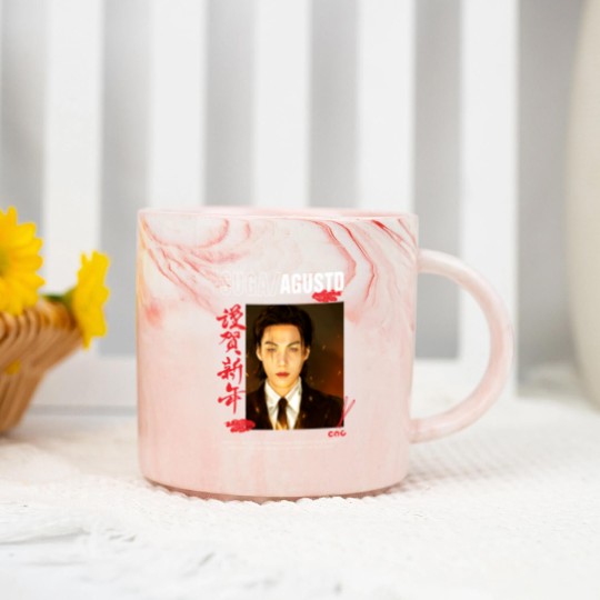 Discover Bts Suga Marble Mugs,AGUSTDshirt,AGUSTDmerch,Bts suga unisex Marble Mugs,Min yoongi Marble Mugs