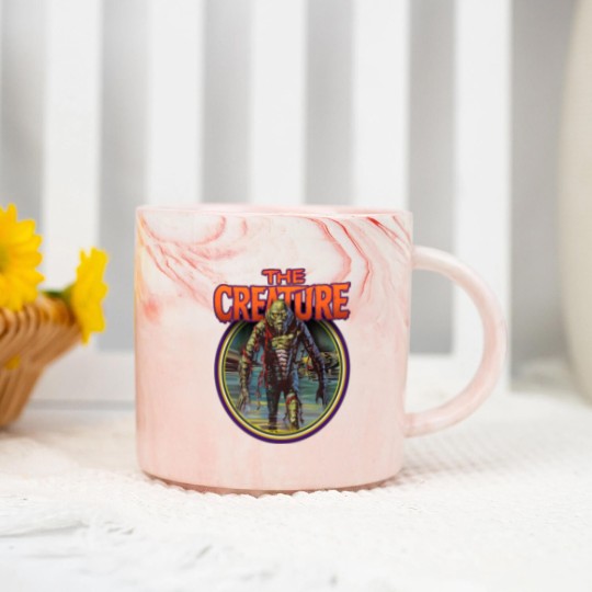 Discover 50s horror v2 - Halloween Gifts - Marble Mugs