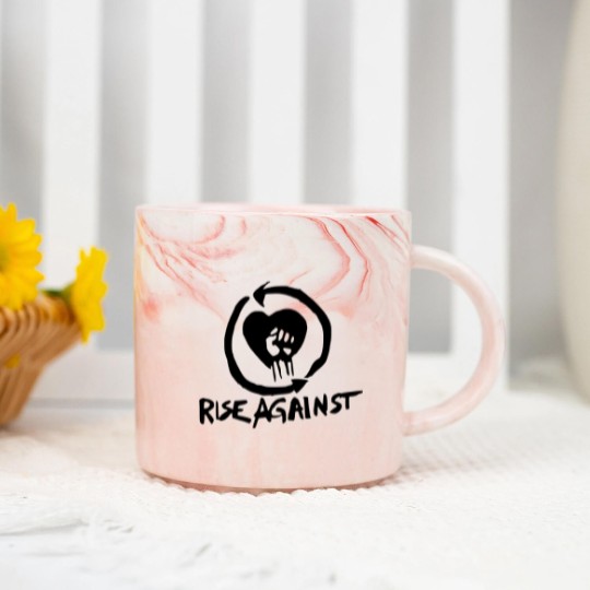 Discover rise love against Marble Mugs