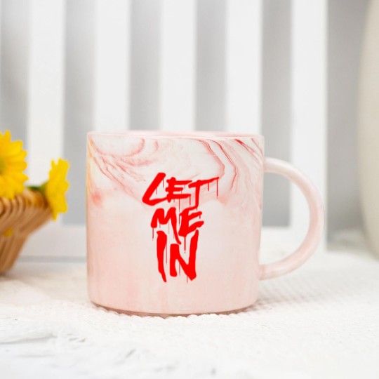 Discover The Fiend - Let Me In Marble Mugs