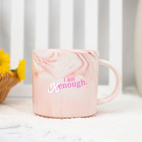 Discover I am enough I am kenough - I Am Kenough - Marble Mugs