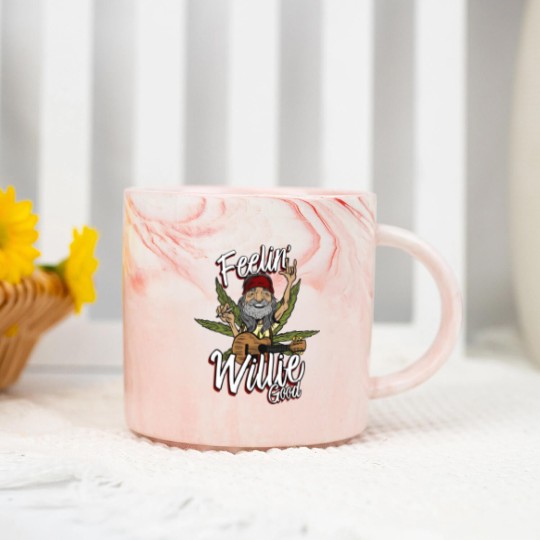 Discover Feelin' Willie Good Marble Mugs Gift For Fans Marble Mugs,