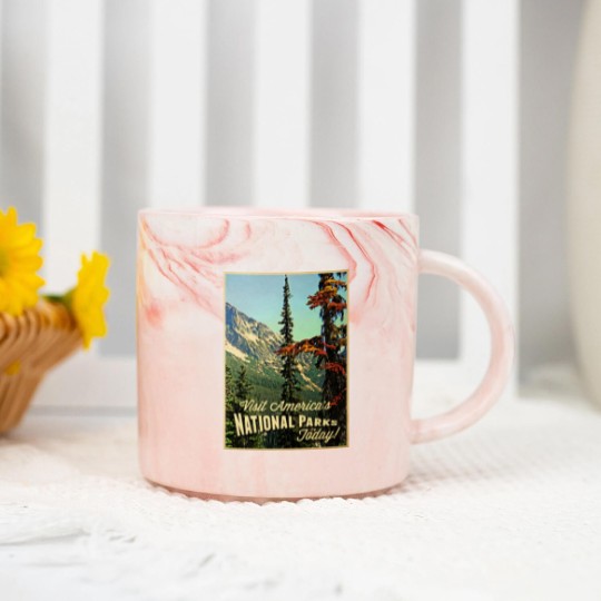Discover America's National Parks Marble Mugs