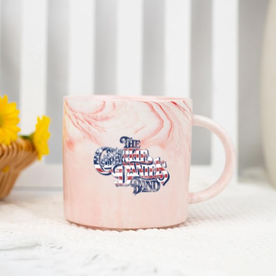 Discover Charlie Daniels Band Men's Marble Mugs | American Flag Star Spangled Logo Gray Graphic Marble Mugs