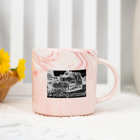 Discover Killdozer Marble Mugs