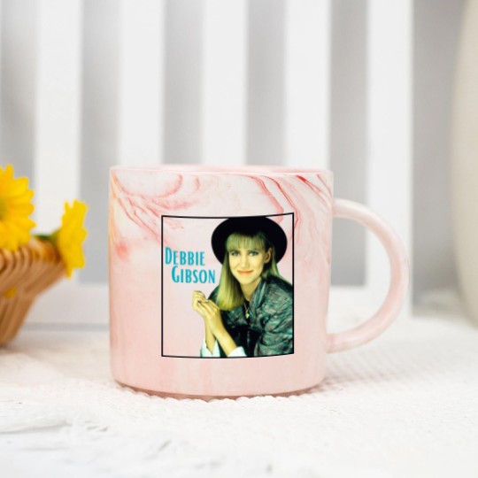 Discover Debbie Gibson Unisex Softstyle Marble Mugs, Shake Your Love