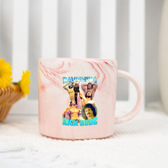 Discover R.Ic.K R.U.D.E Bo.O.Tl.E.G Marble Mugs