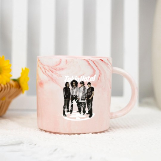 Discover Tokio Hotel Band Music Marble Mugs, Tokio Hotel Concert 2023 Marble Mugs