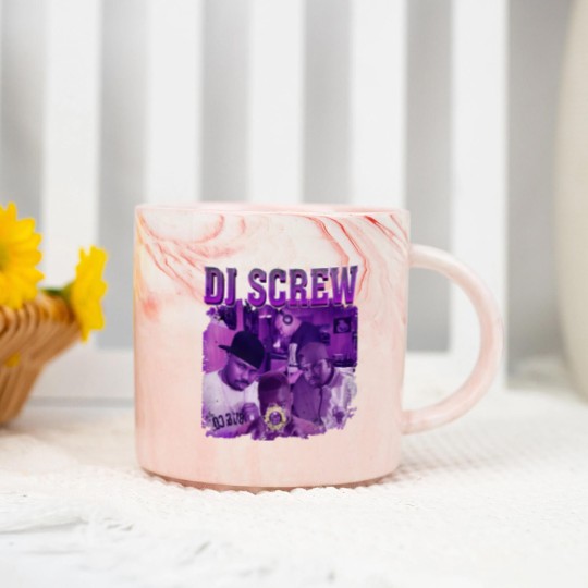 Discover DJ Screw 90s Inspired Vintage Marble Mugs