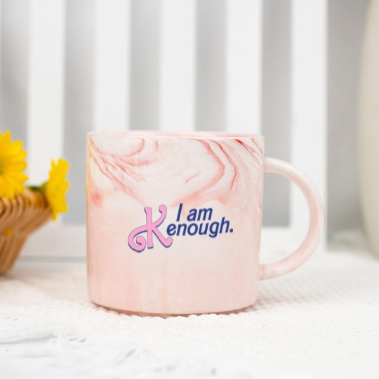 Discover i am kenough Marble Mugs, i am kenough Marble Mugs, I am kenough Marble Mugs, tie dye Ken Marble Mugs, Kenough Marble Mugs, barbi Marble Mugs, barbi movie, I am enough Marble Mugs