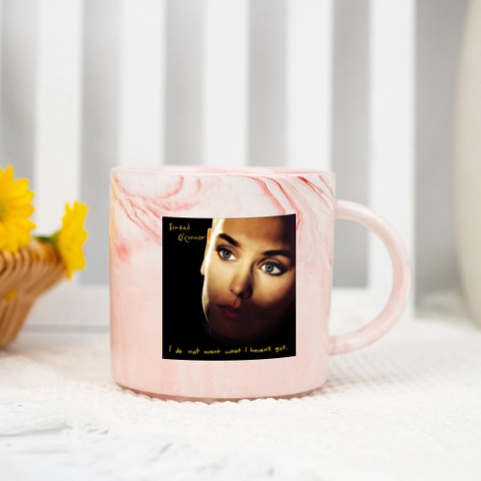 Discover RIP Sinead O'Connor Marble Mugs, Sinead O'Connor I Do No Want What I Haven't Got Marble Mugs