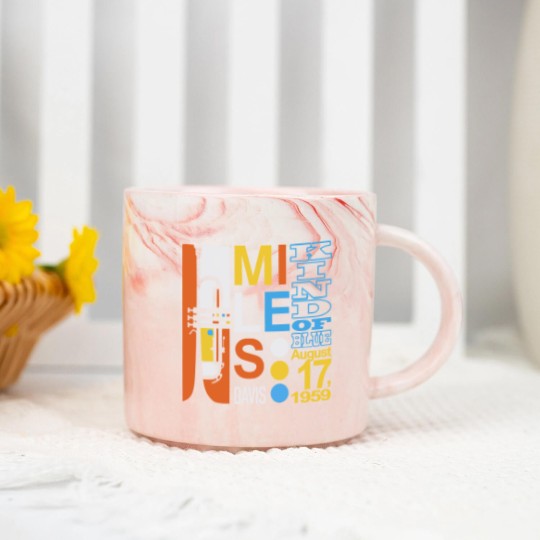 Discover Miles Davis Kind Of Blue Marble Mugs - John Coltrane - Blue Note Records