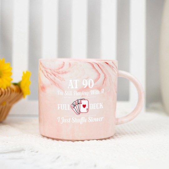 Discover Funny 90th Birthday Gift Marble Mugs 90 Year Old Cards Marble Mugs