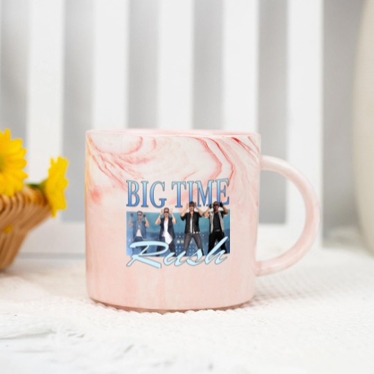 Discover Big Time Rush Retro Vintage Marble Mugs, Big Time Rush Marble Mugs