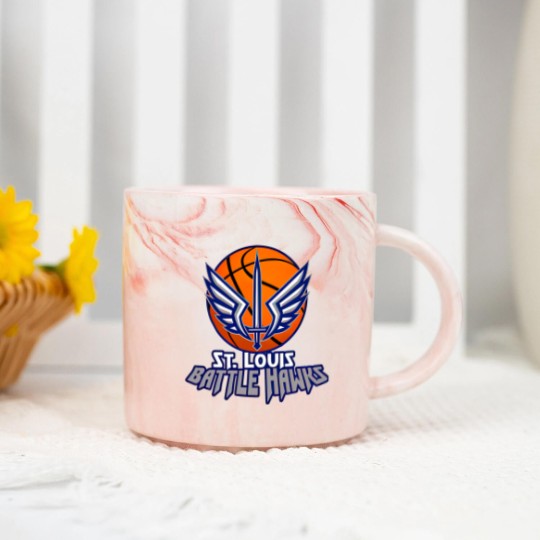 Discover Battle Hawks St Louis - St Louis Battle Hawks - Marble Mugs