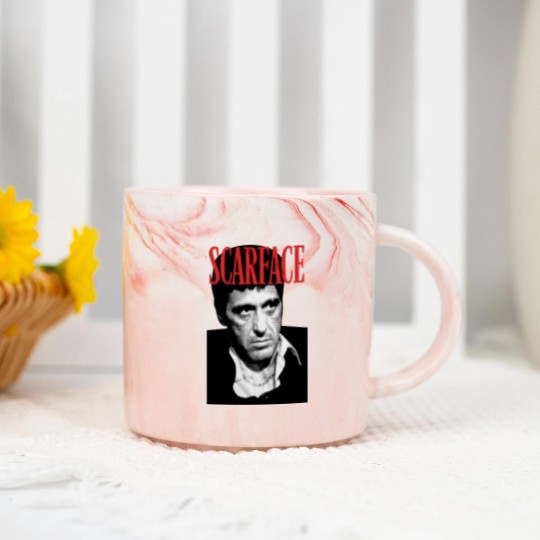Discover Scarface Tony Montana Movie Marble Mugs