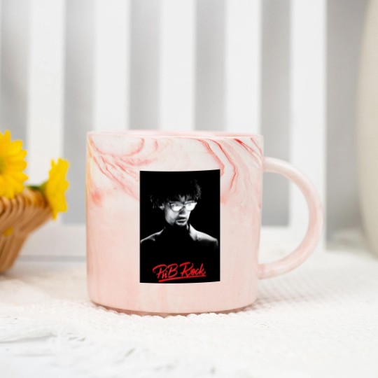 Discover Rest in Peace PnB Rock Marble Mugs, PnB Rock