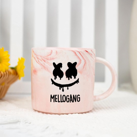 Discover Mellogang - Marshmello - Marble Mugs