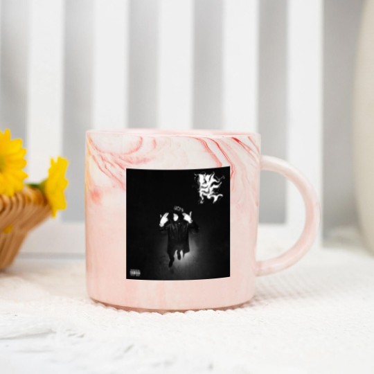 Discover YEAT LYFE Album Cover Marble Mugs | Yeat 2023 Tour Marble Mugs, Yeat Concert Festival Marble Mugs