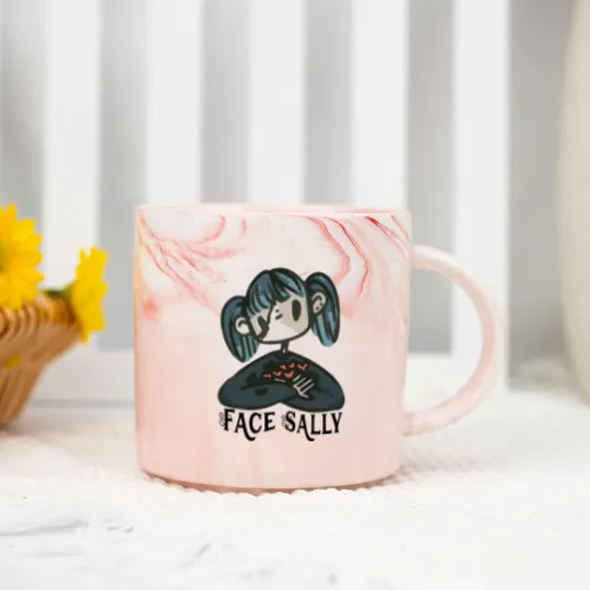 Discover Sally Face Sanity's Fall Larry Gift Marble Mugs Marble Mugs