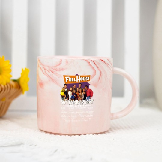 Discover Full House Marble Mugs, Thank You Marble Mugs, Jesse And The Rippers Marble Mugs