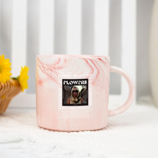 Discover Miley Cyrus Music Marble Mugs K1, Flowers Song