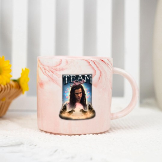 Discover Team Jacob Cursed Fan Collage | Active Marble Mugs