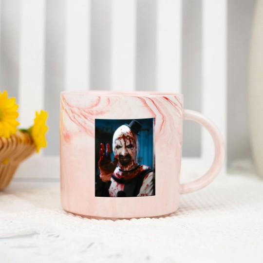 Discover Terrifier 2 Classic Marble Mugs