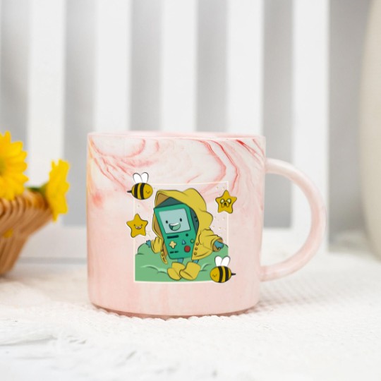 Discover Bimo _Beemo Cartoon - Adventure Time - Marble Mugs