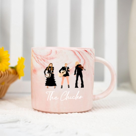 Discover The Chicks World Tour 2023 Marble Mugs, The Chicks Marble Mugs Fan Gifts, The Chicks Band Marble Mugs