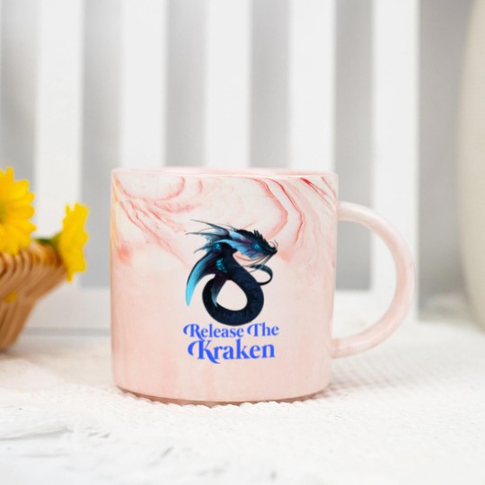 Discover Release the kraken Marble Mugs