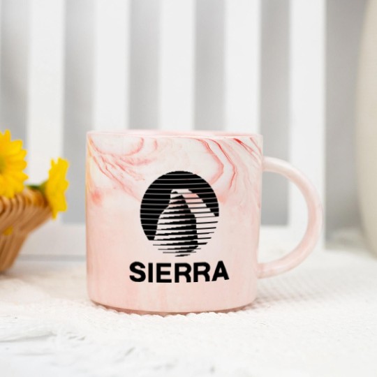 Discover Sierra Black - Sierra Games - Marble Mugs