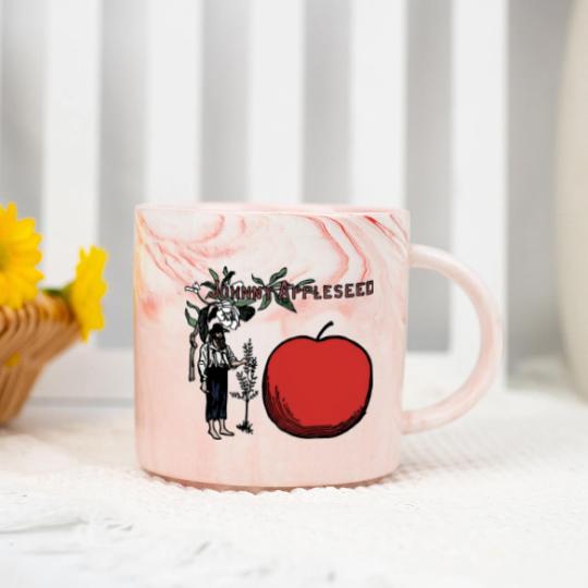 Discover Johnny Appleseed Colour Marble Mugs