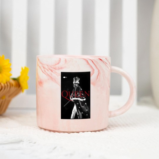 Discover Freddie Mercury Marble Mugs, Queen Band Marble Mugs