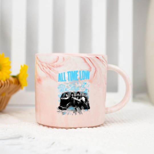 Discover All time low Unisex Marble Mugs All Time Low, Pop Punk