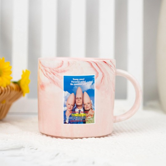 Discover Coneheads Movie Marble Mugs Cool Retro Movie Fan Marble Mugs