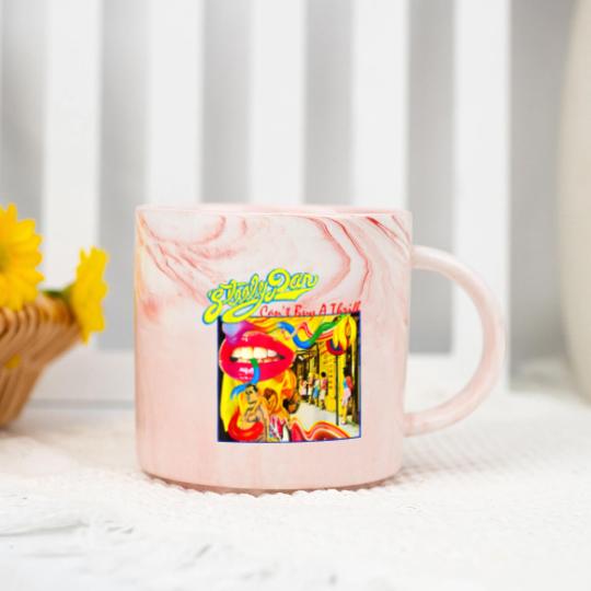 Discover Retro Steely Distressed Arts Dan Rock Music For Fan Marble Mugs