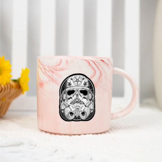 Discover Zombie Stormtrooper Marble Mugs